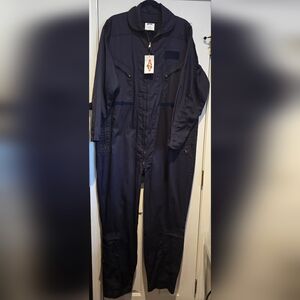 NWT Tru-Spec Men's Coverall Flyers Blue Size XL